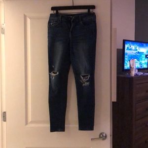 Old Navy size 4 rockstar mid-rise jeans